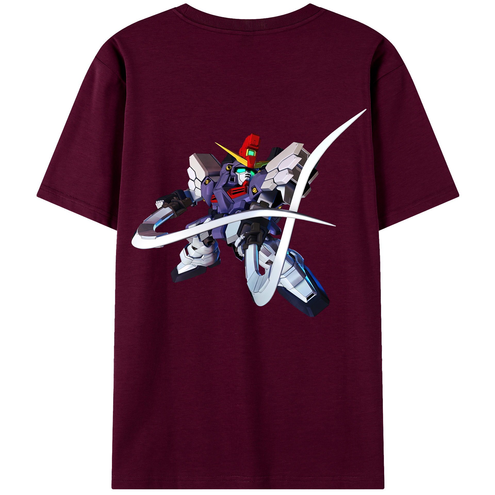 （画像用） 機動戦士ガンダム Mobile Suit Gundam レディース半袖Tシャツ(バックプリント)